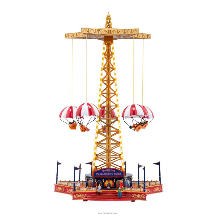 Mr. Christmas Decoration 90th Anniversary Collection-Animated & Musical World's Fair Parachute Ride 0J0263