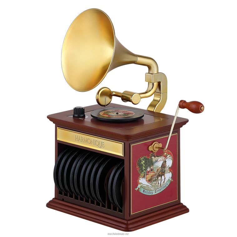 Mr. Christmas Decoration 90th Anniversary Collection-Musical Gramophone 0J02613