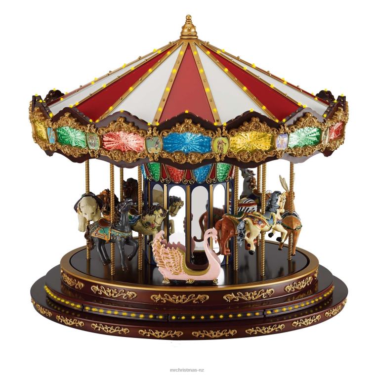 Mr. Christmas Decoration 15 Marquee Deluxe Carousel 0J02631