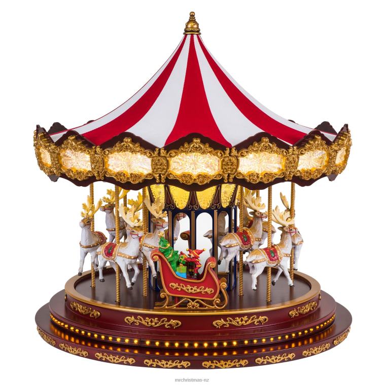 Mr. Christmas Decoration 17 Deluxe Christmas Carousel 0J02625