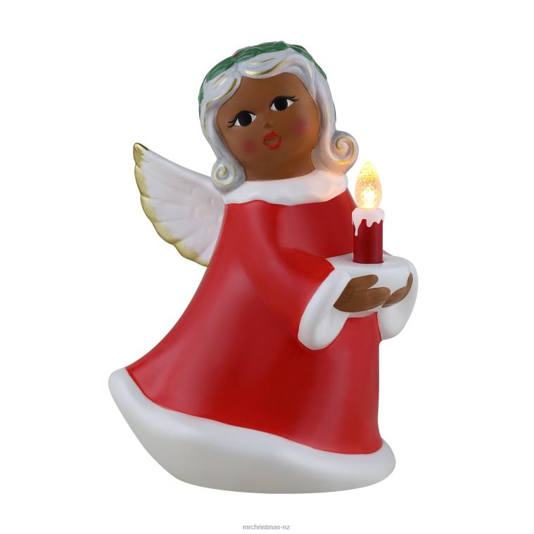 Mr. Christmas Decoration 9 Nostalgic Ceramic Lit Black Angel 0J02662
