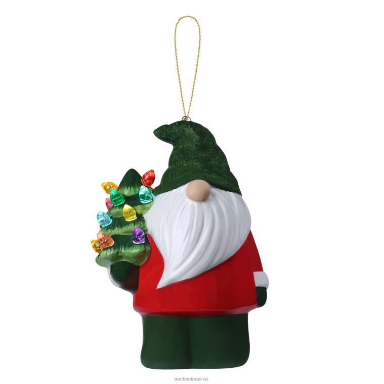 Mr. Christmas Decoration Mini Nostalgic Ceramic Figure-Gnome 0J02671