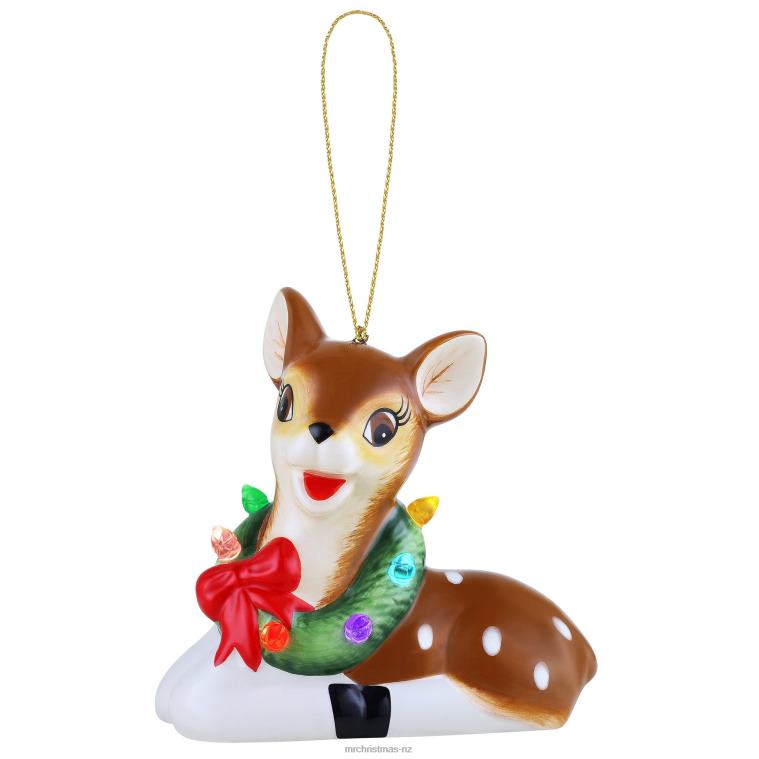 Mr. Christmas Decoration Mini Nostalgic Ceramic Figure-Reindeer 0J02669