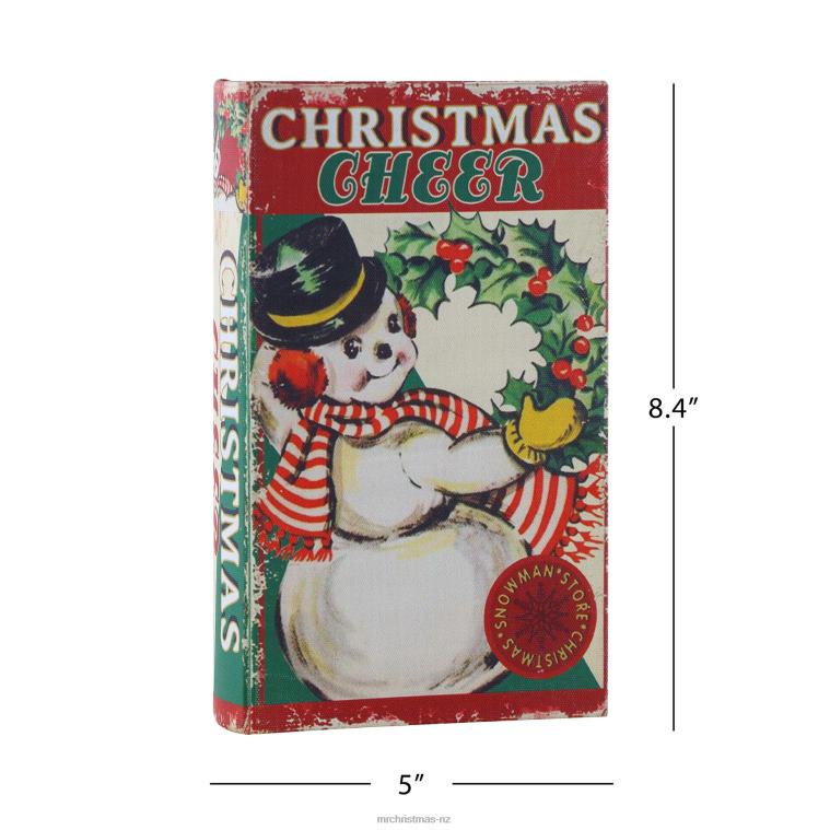 Mr. Christmas Decoration 8.4 Vintage Storage Box-Snowman 0J026157
