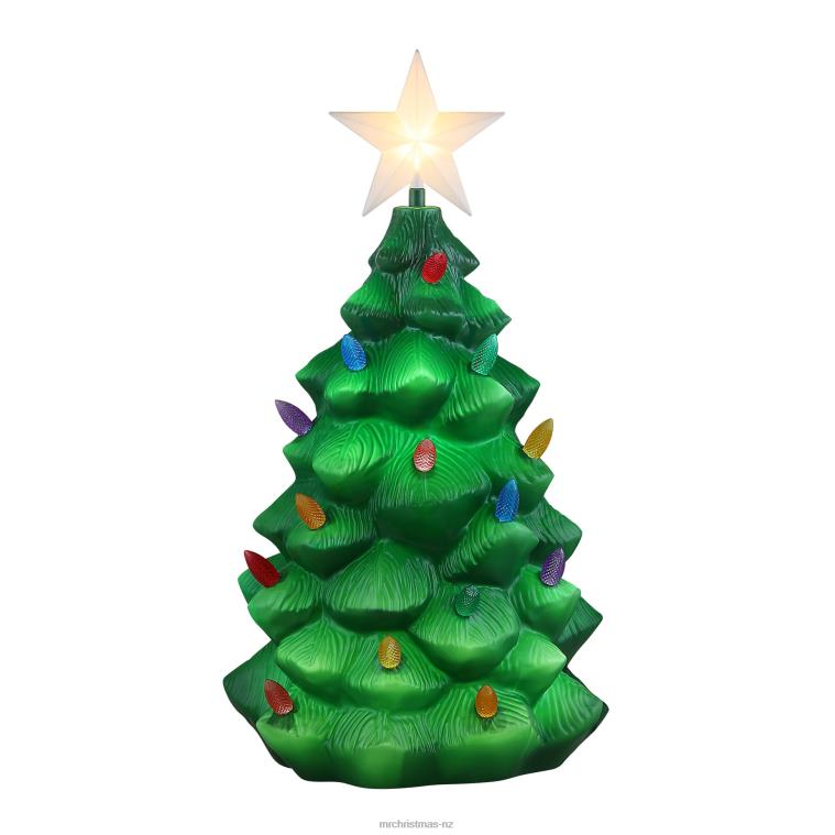 Mr. Christmas Decoration 24 Outdoor Lit Blow Mold Tree 0J026246