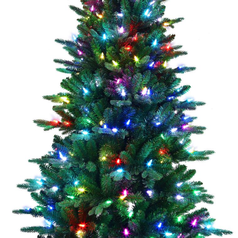 Mr. Christmas Decoration 5' Green LED 55-Function Tree with Alexa 0J02622