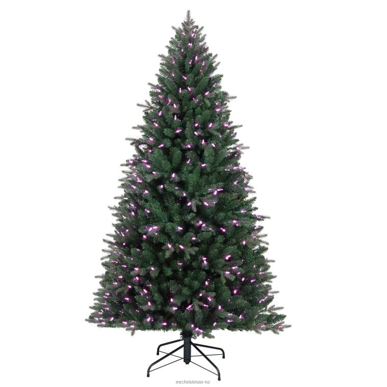 Mr. Christmas Decoration 6.5' Green LED 40-Function Tree with Alexa 0J02619