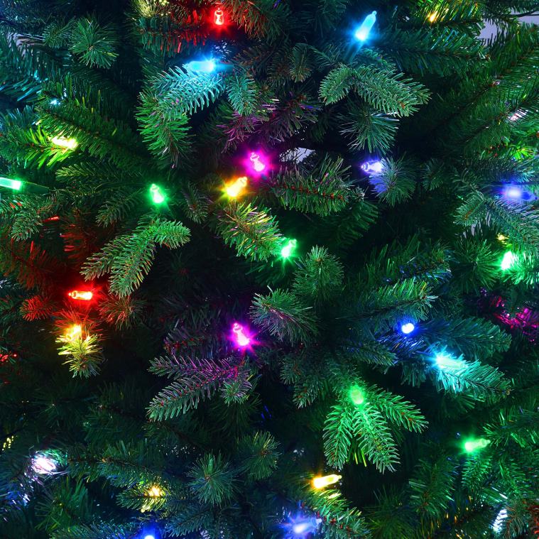 Mr. Christmas Decoration 6.5' Green LED 55-Function Tree with Alexa 0J02620