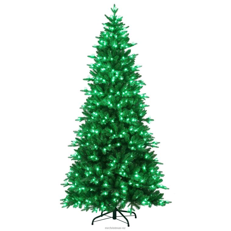 Mr. Christmas Decoration 6.5' Green LED 55-Function Tree with Alexa 0J02620