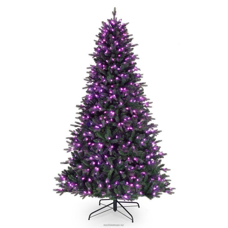 Mr. Christmas Decoration 7.5' Green LED 40-Function Tree with Alexa 0J02618