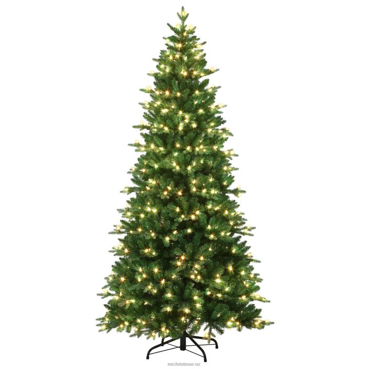 Mr. Christmas Decoration 7.5' Green LED 55-Function Tree with Alexa 0J02621