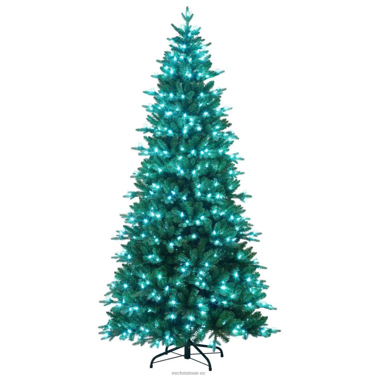 Mr. Christmas Decoration 7.5' Green LED 55-Function Tree with Alexa 0J02621