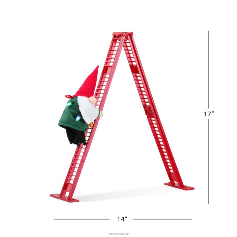Mr. Christmas Decoration 17 Animated Tabletop Climbing Gnome 0J02648