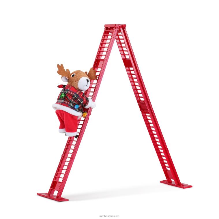 Mr. Christmas Decoration 17 Animated Tabletop Climbing Reindeer 0J02646