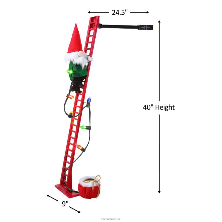Mr. Christmas Decoration 43 Animated Super Climbing Gnome 0J02637