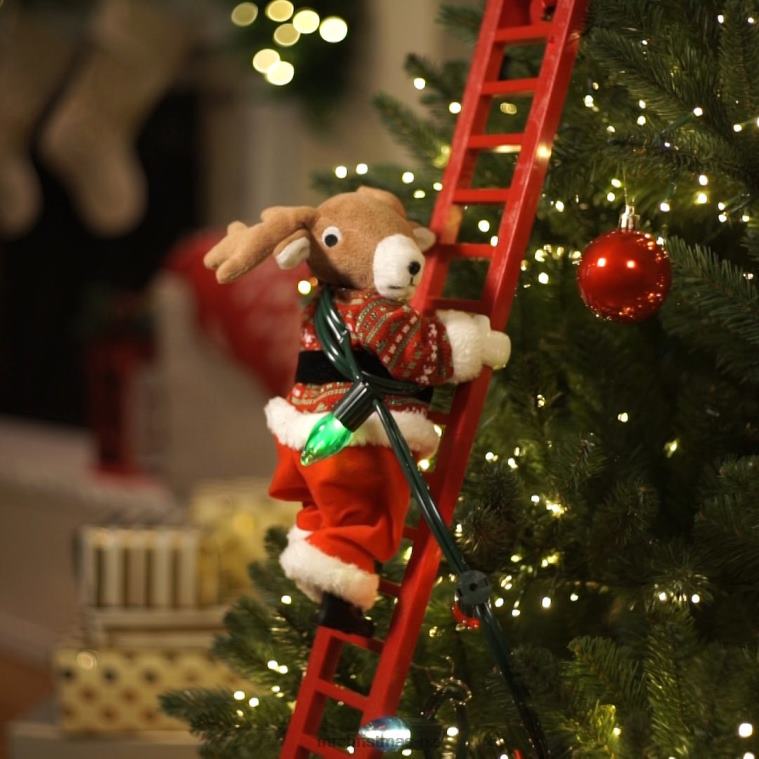 Mr. Christmas Decoration 43 Animated Super Climbing Reindeer 0J02640