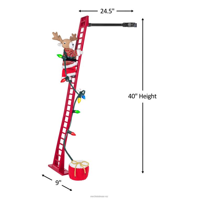 Mr. Christmas Decoration 43 Animated Super Climbing Reindeer 0J02640