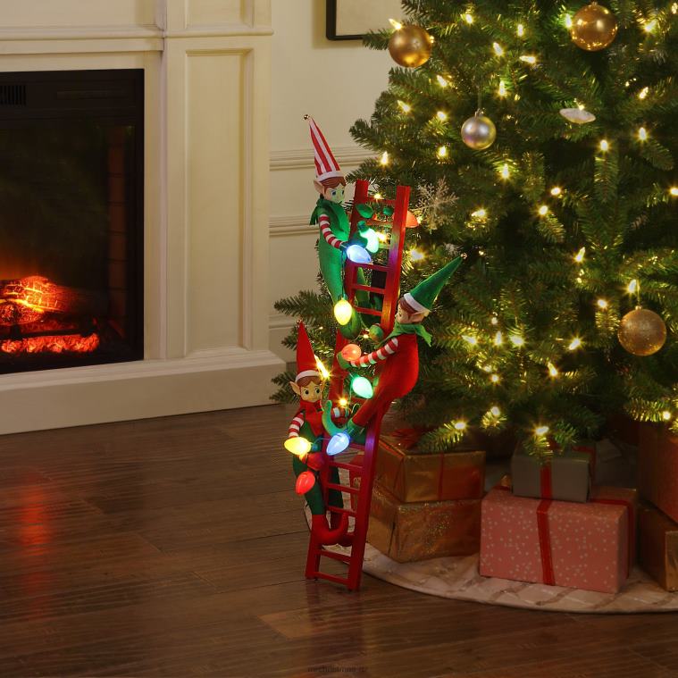 Mr. Christmas Decoration 27.5 LED Elves Tree Trimmer 0J026266