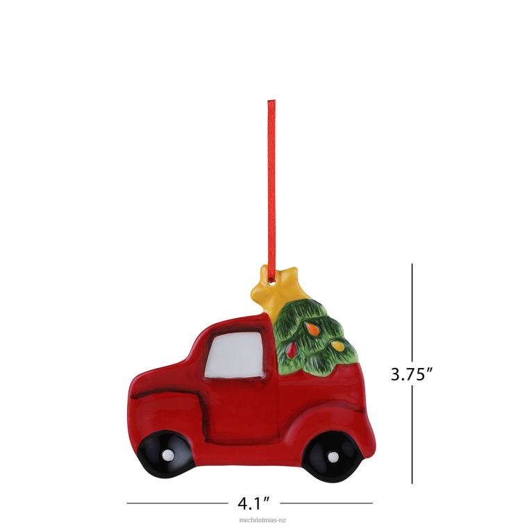 Mr. Christmas Decoration 4 Set of 5 Ceramic Vintage Ornaments 0J026151