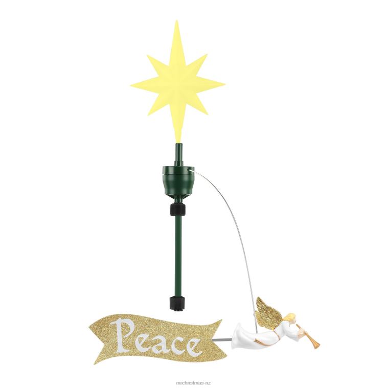 Mr. Christmas Decoration Animated Angel Tree Topper with Banner 0J026265